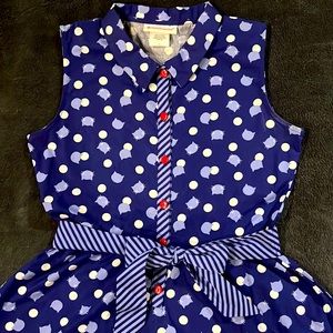 American Girl Purr-fect Dots Dress for Girls Size 16